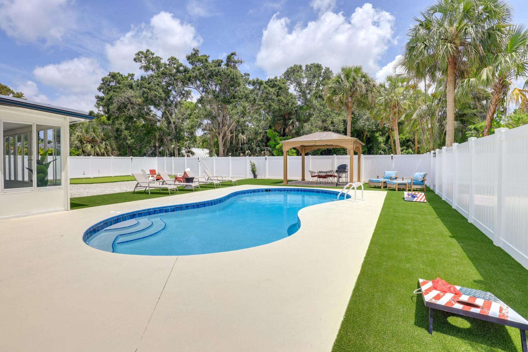 Vero Beach Vacation Rental Pool And Putting Green! Εξωτερικό φωτογραφία